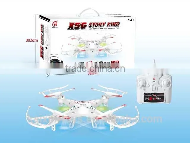 2.4Ghz 4-axis rc quad copter with gyroscope & light