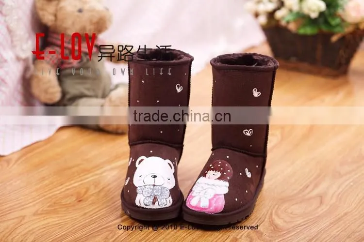 2015 hot sales high quality and cheap winter snow boot