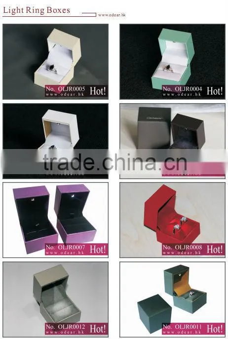 new design led jewelry packaging box for lover wholesale