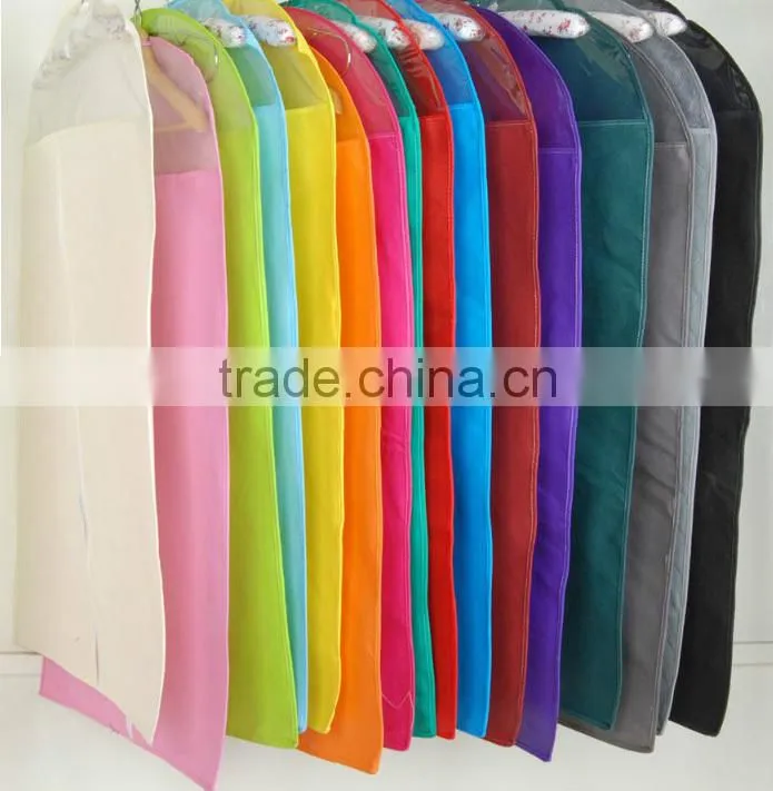 Colourful Non Woven Suit Cover Bag