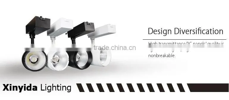 longer life COB FOR shopping malls, hotels, halls led track light 30w