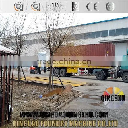 Hot Sale Steel Bar Automatic Blast Machine/Stainless Steel Coil Polishing Line