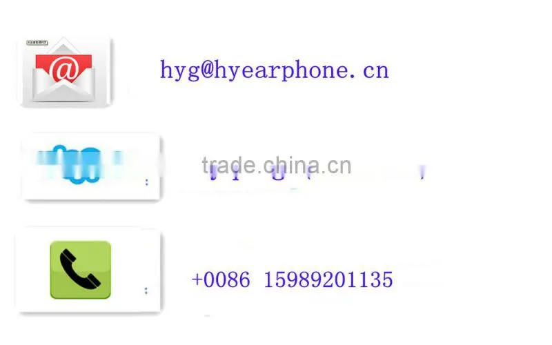 new style wired earphone headphone with mic