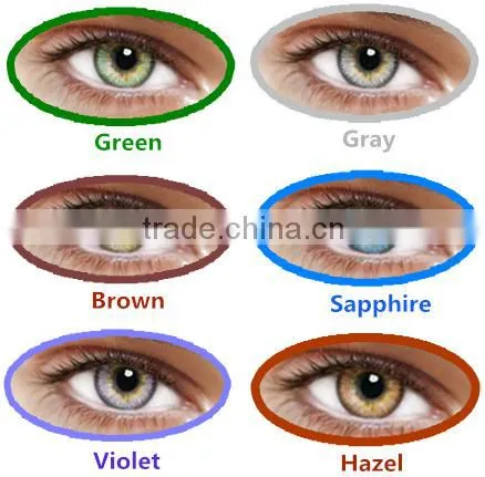 Clear contact lens with degree 14.5 mm 6 months color contact lenses