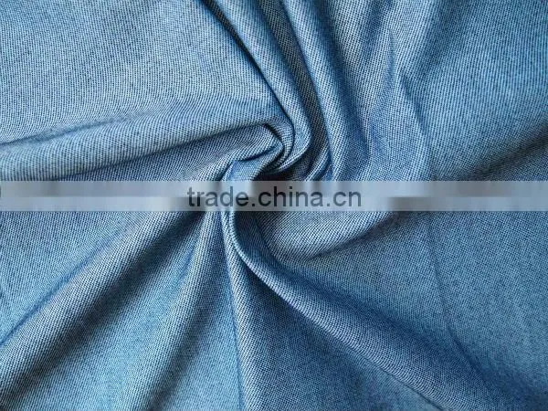 knit denim shirt fabric