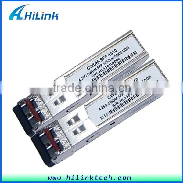 Compatible Module SFP Module 1270nm-1610nm 80Km SFP 4.25G CWDM