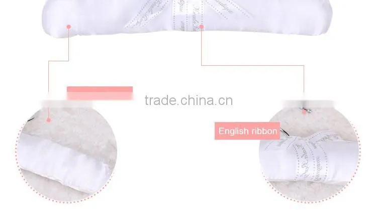 Cute silk ribbon clothes hanger for kid