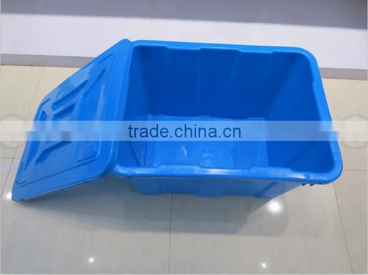 Durable Waterproof Square Plastic Turnover Box