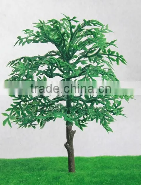 3D miniature plastic model tree, brown tree , T012-160C,plastic model tree, miniature scale model tree