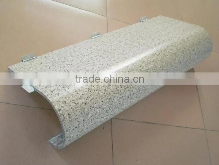 Curved Aluminum Honeycomb Panel