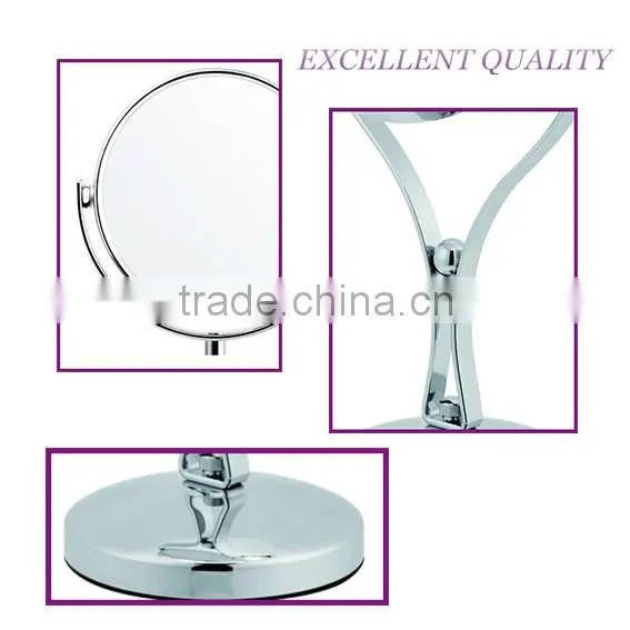 hot Christmas gift brass mirror bath advertising
