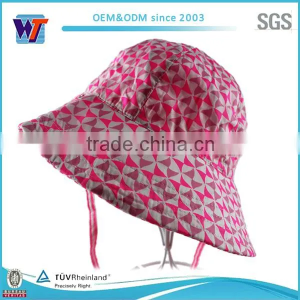 2016 wholesale 100% cotton printed embroidery fishing hat