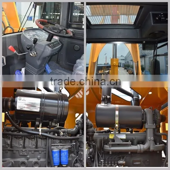 Heavy Duty Construction Wheel Front Loader With Competitive Price