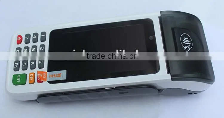 Intelligent Financial Handheld POS Terminal With Payment and Printer