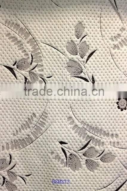 home textiles 100% polyester knitted fabric flower pattern BSH373 made in China