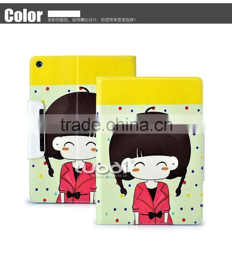 2014 New design belt clip leather case for ipad air tablet case cover for ipad case