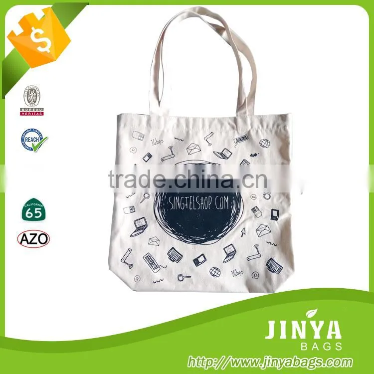 Best price new design canvas promotional shoe bag