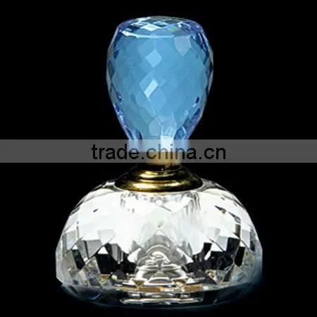 2016 Pujiang factory delicate design crystal perfume bottle