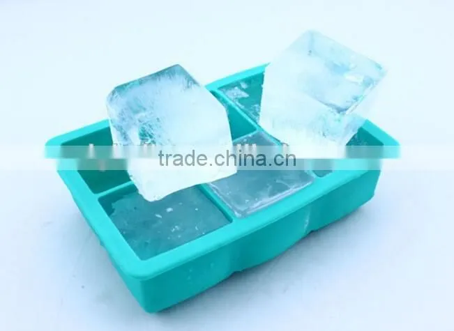 Lovely 8 Cavities lip shaped ice cube tray silicone molds