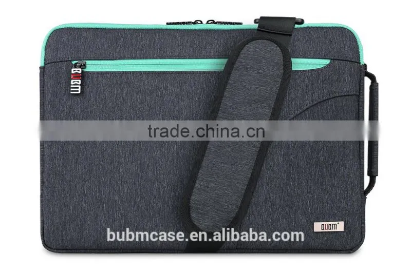 BUBM 2016 Laptop sleeve bag, neoprene laptop sleeve laptop sleeve with front pocket
