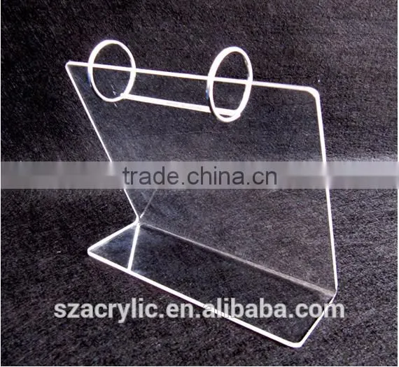 L shape Acrylic stand desk calendar printing
