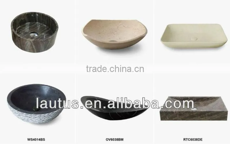 TR4012HO Onyx bathroom stone sink
