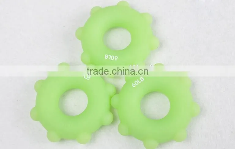 Newest Wholesale High Quality Exercise Equipment Colorful Eco-friendly Silicone Massage Gripping Ring