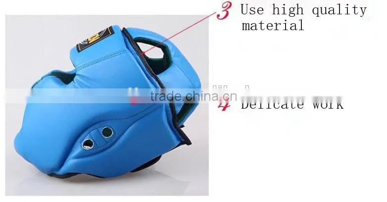 High Quality PU Boxing or Sanda Customized Head Guard for Sports Safty