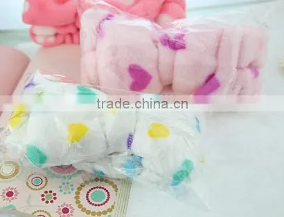 2014 fashionable new design cotton wash headscarf for washing convenience