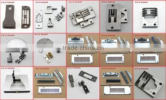 Needle plate and feed dog K-2 gauge set for sewing machine parts