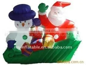 christmas santa inflatable