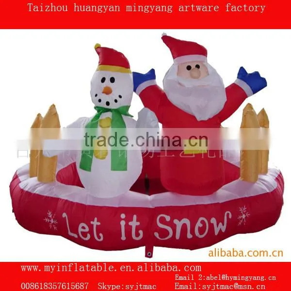 Polyeter taffeta new year tree ornaments
