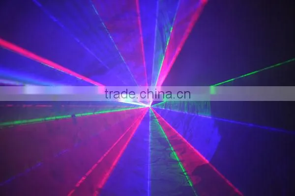 RGB full color moving head laser light