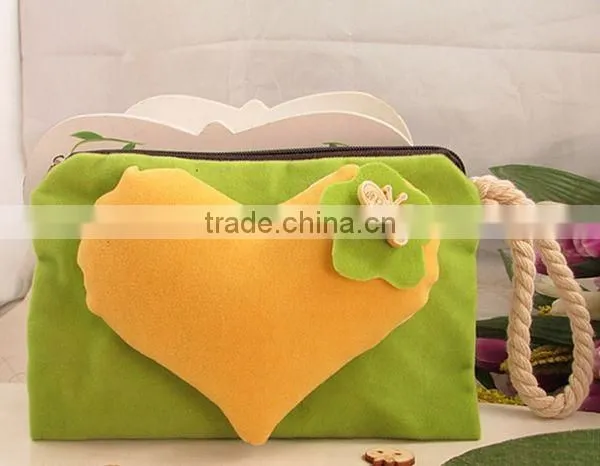 Newest Love Bow Fabrics Woman Coin Wallet Wholesale ZTCW-0007
