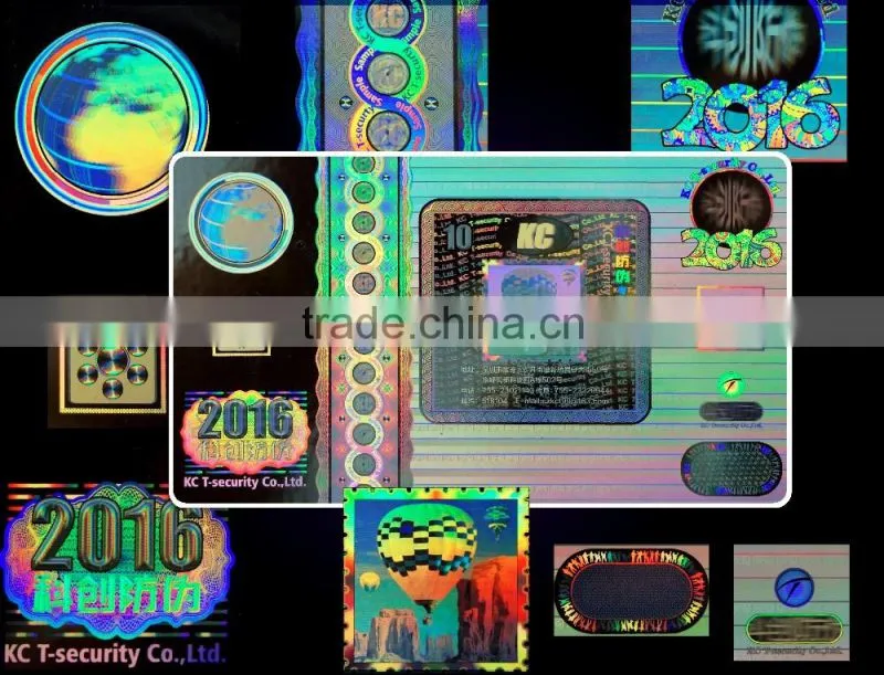 Trade Assurance Cheap custom serial number hologram stickery