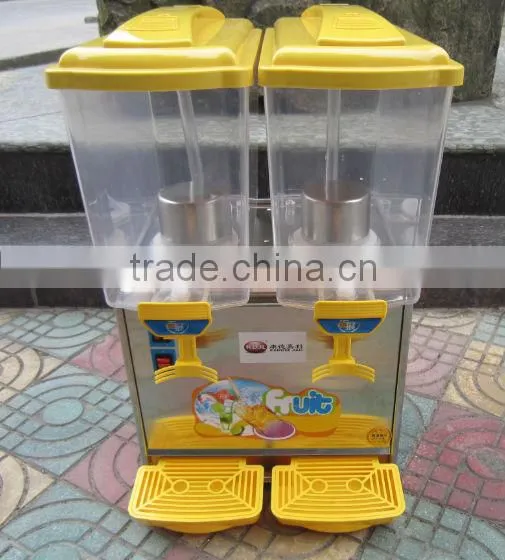 double cylinder Juice machine 34 liters Fruit juice dispenser