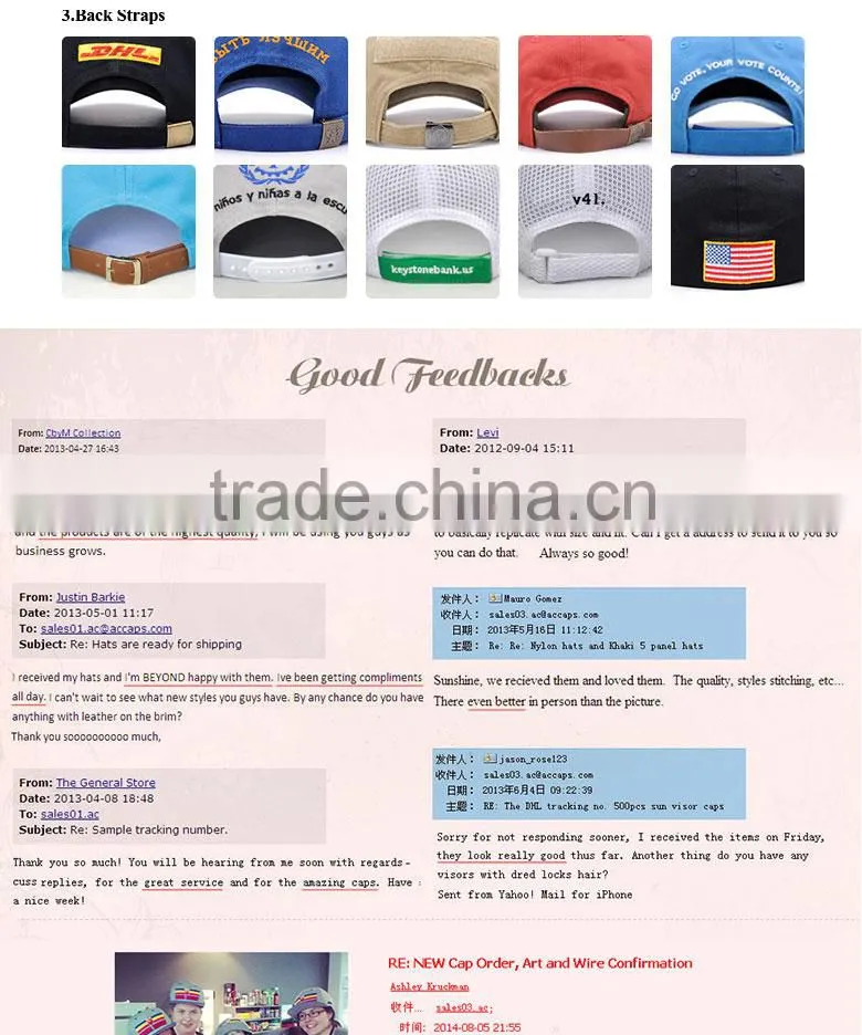 wholesale cool baseball cap customized design