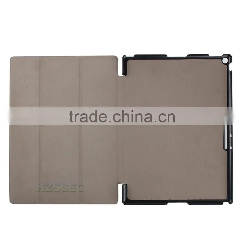 New arrival orange folding smart leather flip case back stand tablet case for Google Pixel C shockproof rugged case