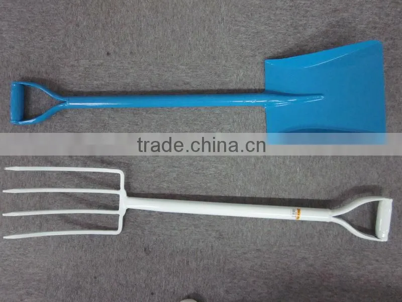 different type of shovel ,spade with handle