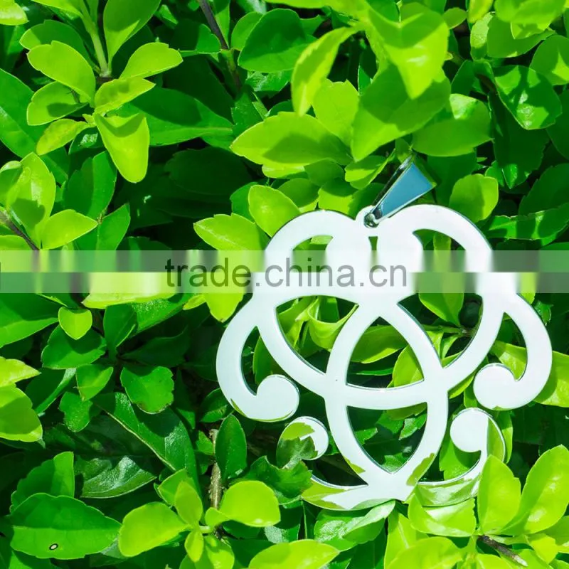 Trendy Stainless Steel European Style Big Size Celtic Jewelry Pendant