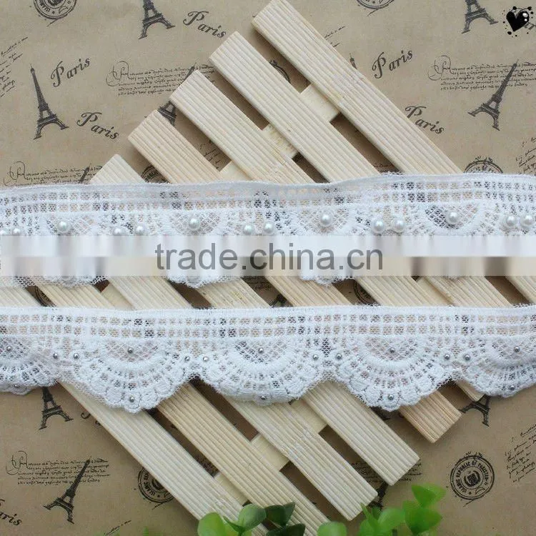 cotton garment trim for wedding dress