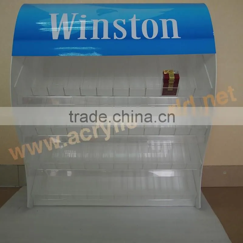 advertising display cabinets/ acrylic cigarette display