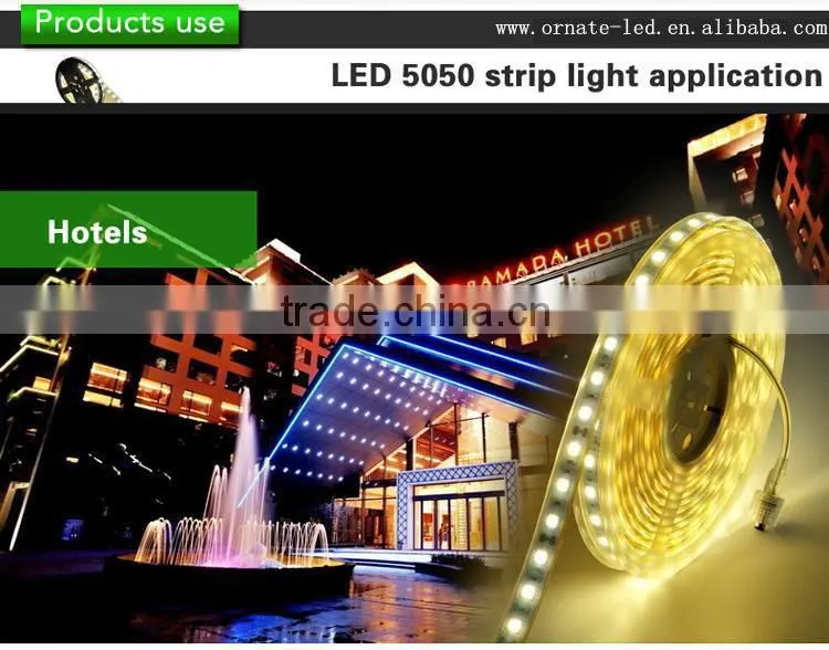12v 24v dc rgb waterproof flexible 3528 5050 smd led strip light for car bike