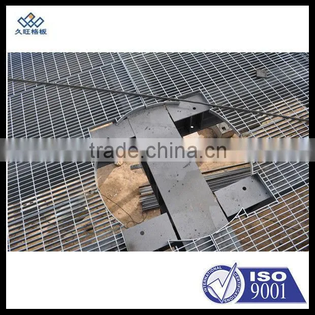 project used galvanized platform steel grating weight