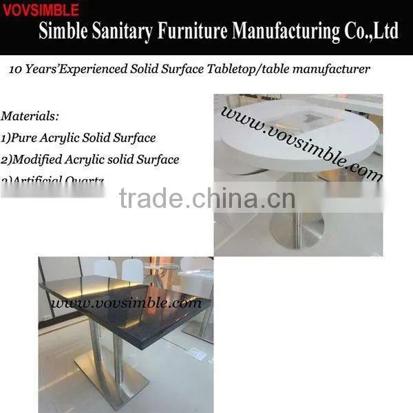 Repairable pure Acrylic Solid Surface Sheet,acrylic marble sheet