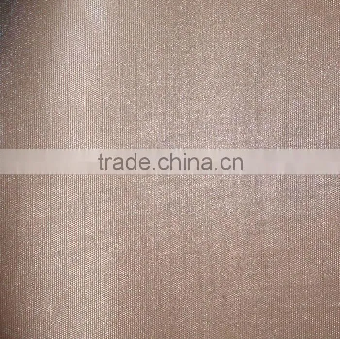 metallic fabric for automatic roller blinds