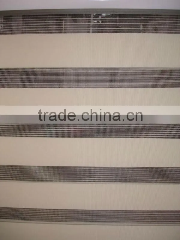elegant zebra office curtain