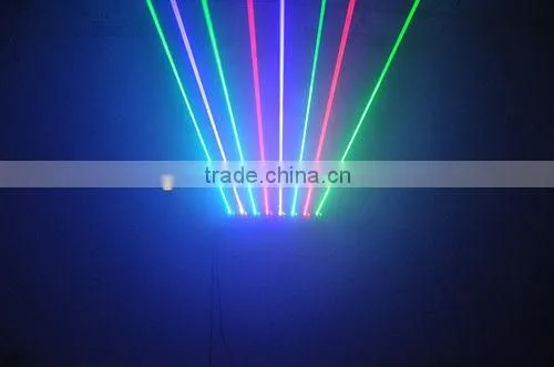 Lanling hot sale 8 heads powerful and colorful RGB laser net