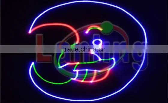 2W RGB full color emitting stage disco dj effect lighting moving head laser