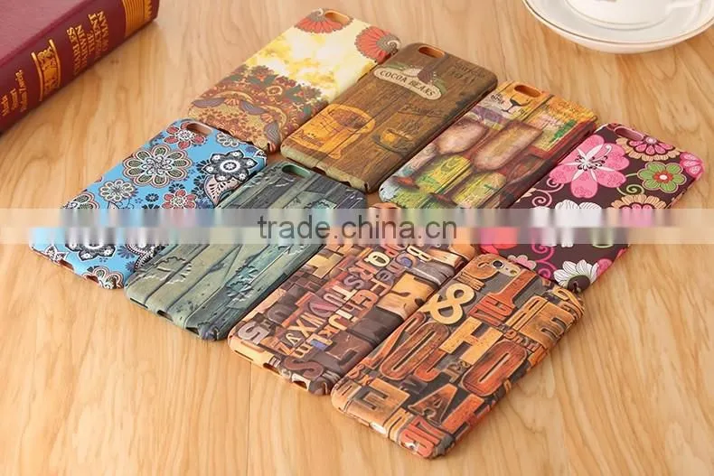 New arrival luxry Retro style luminous phone back cover case for iphone Series